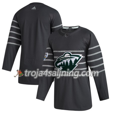 Minnesota Wild tröja Blank Grå Adidas 2020 All-Star Authentic - NHL Tröjor Herr